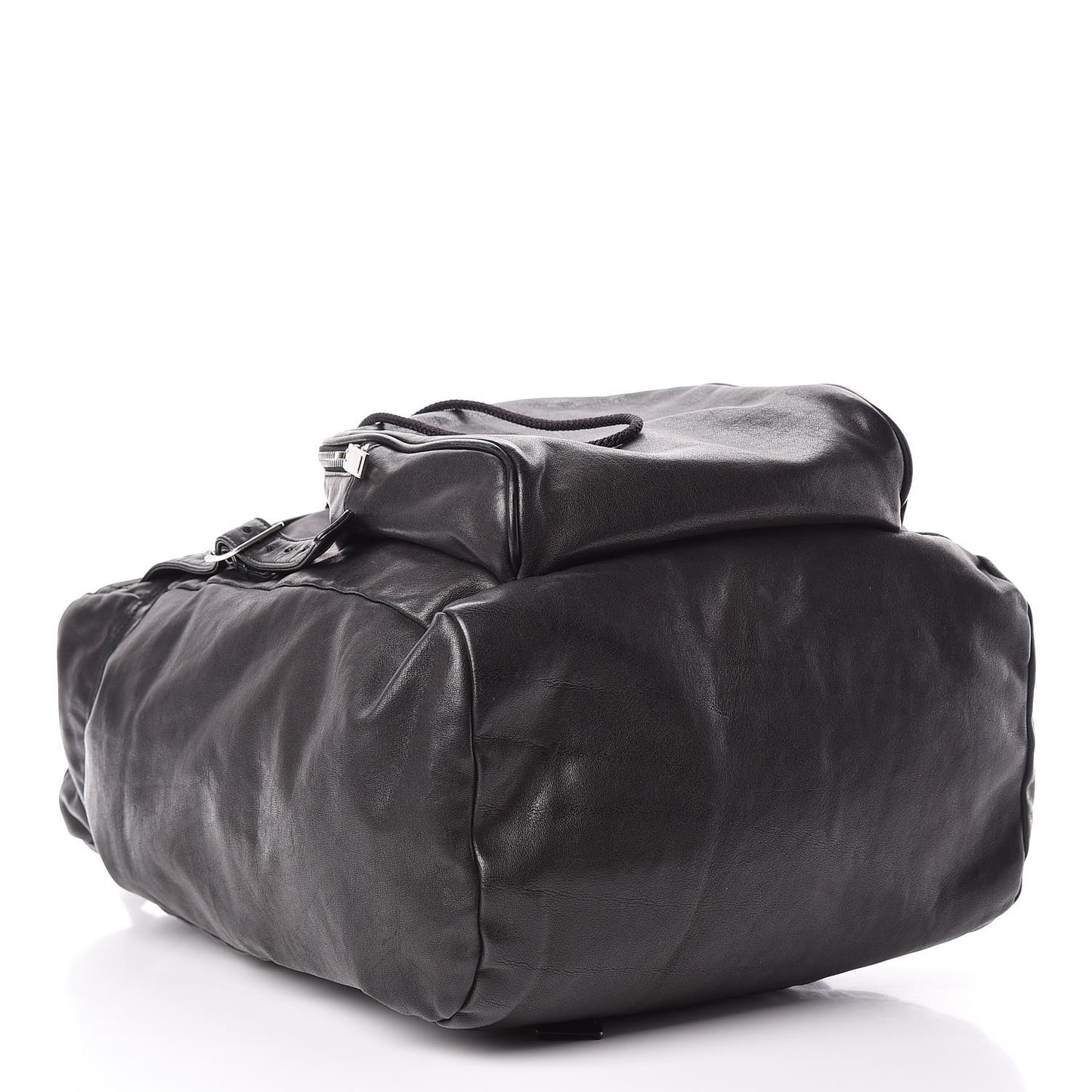 Calfskin Delave Backpack Black