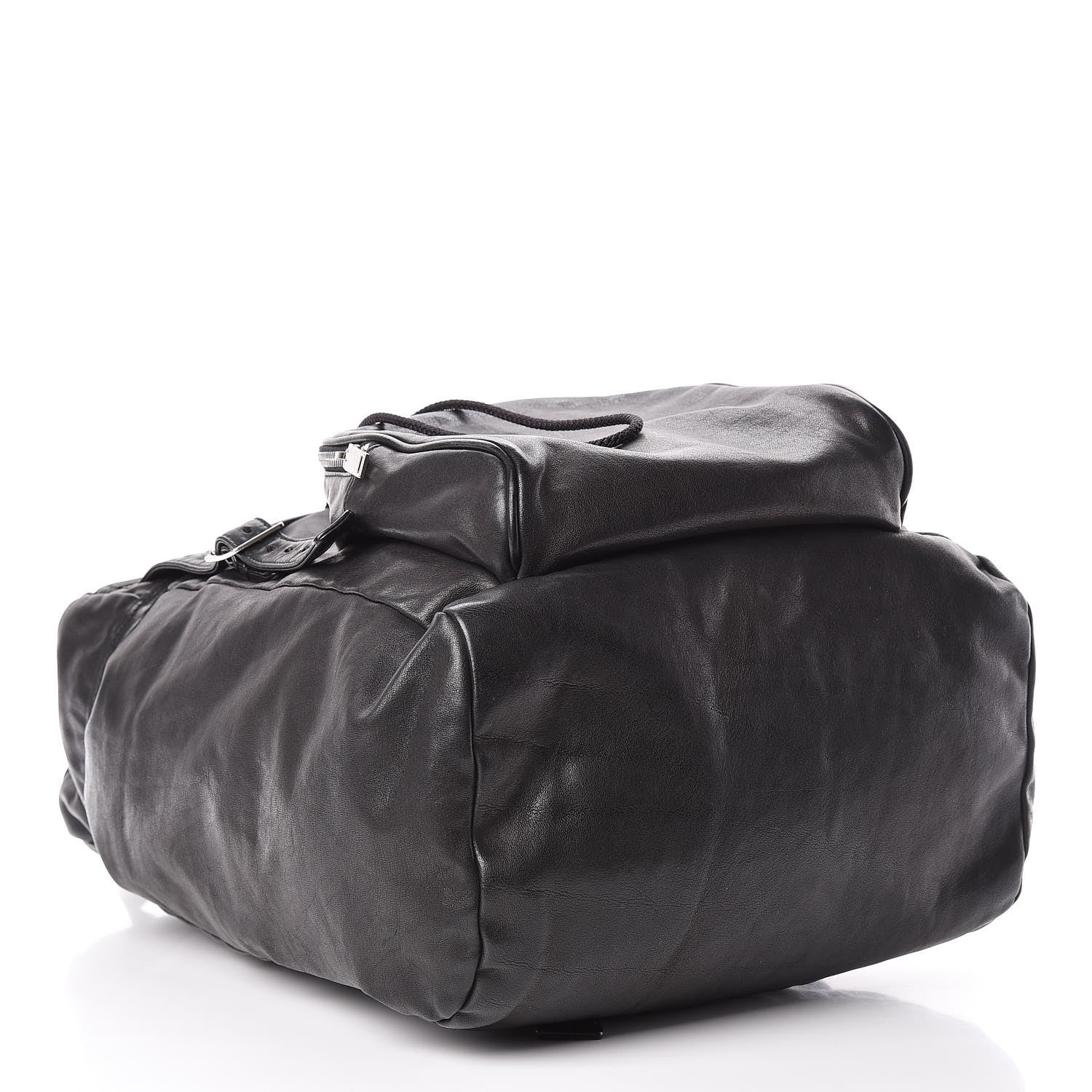 Saint Laurent Calfskin Delave Backpack Black 4 of 13