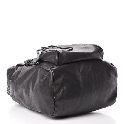 Saint Laurent Calfskin Delave Backpack Black 4 of 13