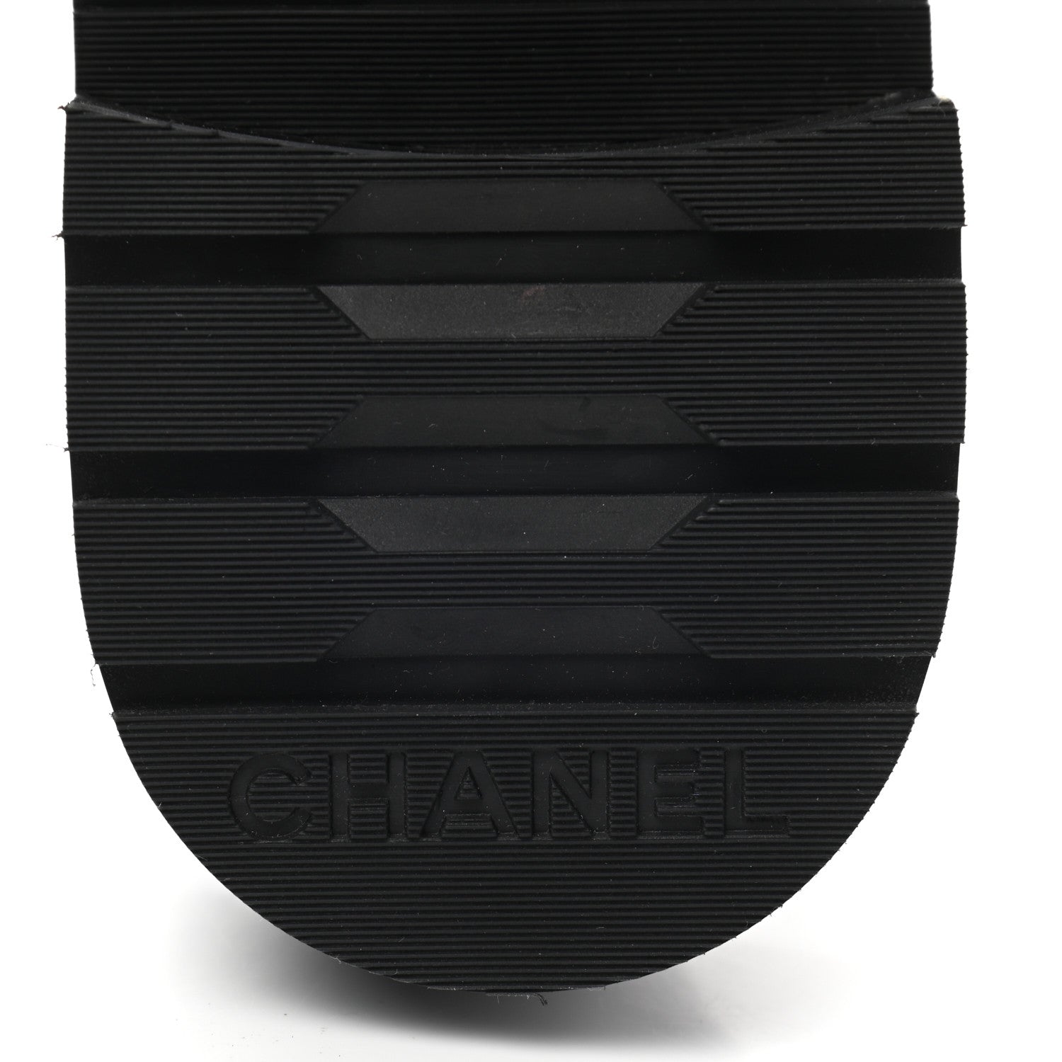 Chanel Shiny Lambskin Quilted Lace Up Combat Boots 37 Black 6 of 8