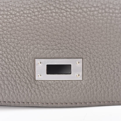 Hermes Taurillon Clemence Kelly Ado Backpack Etain 19 of 25