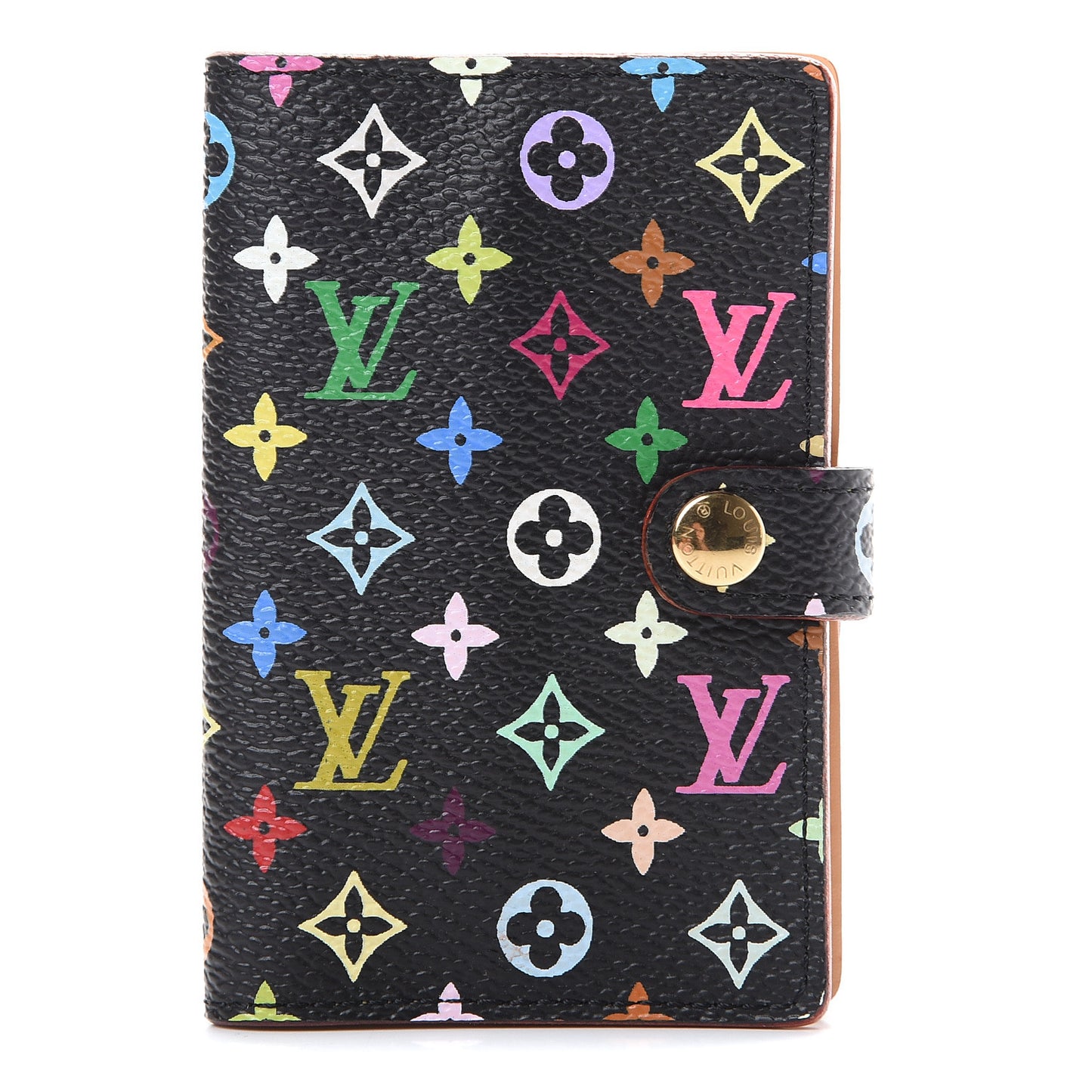 Monogram Multicolor Carnet de Bal Mini Agenda Cover Black