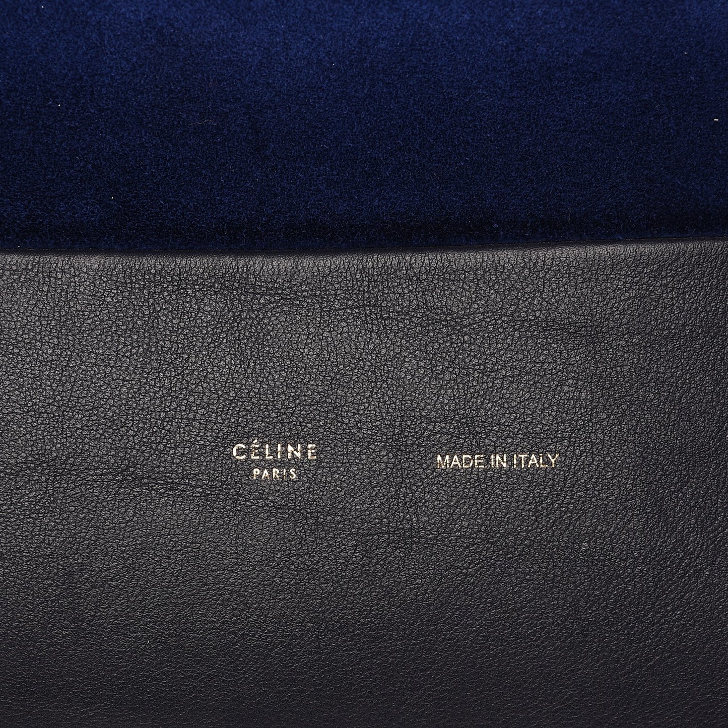 Baby Calfskin All Soft Shoulder Bag Ink