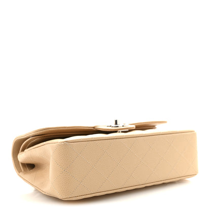 Chanel Caviar Quilted Small Double Flap Beige 3 of 9