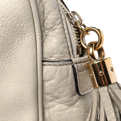 Gucci Pebbled Calfskin Small Soho Bowler Off White 14 of 15