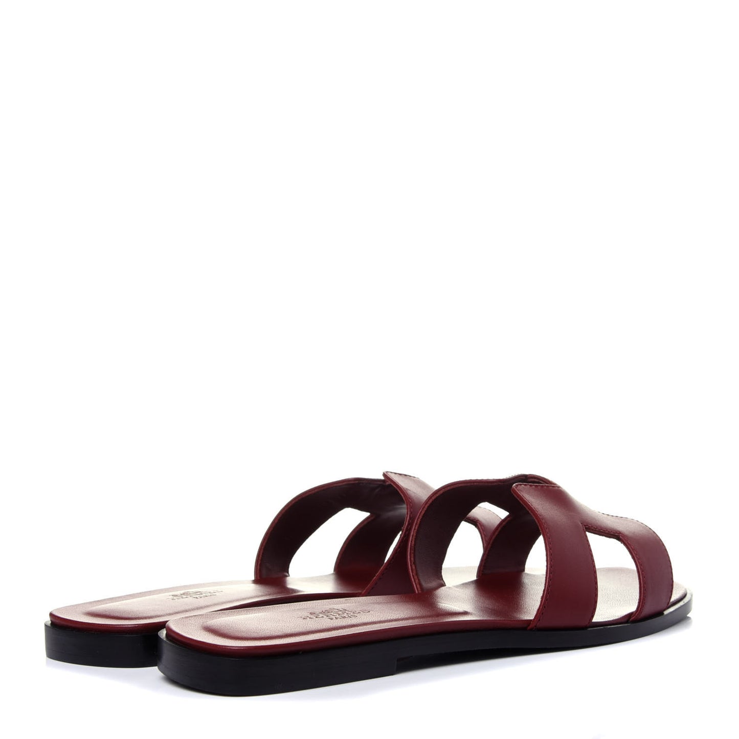 Calfskin Oran Sandals 40 Rouge Tomette