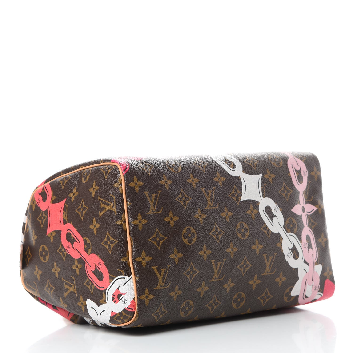 Louis Vuitton Monogram Bay Speedy 30 Rose Ballerine Poppy 4 of 16