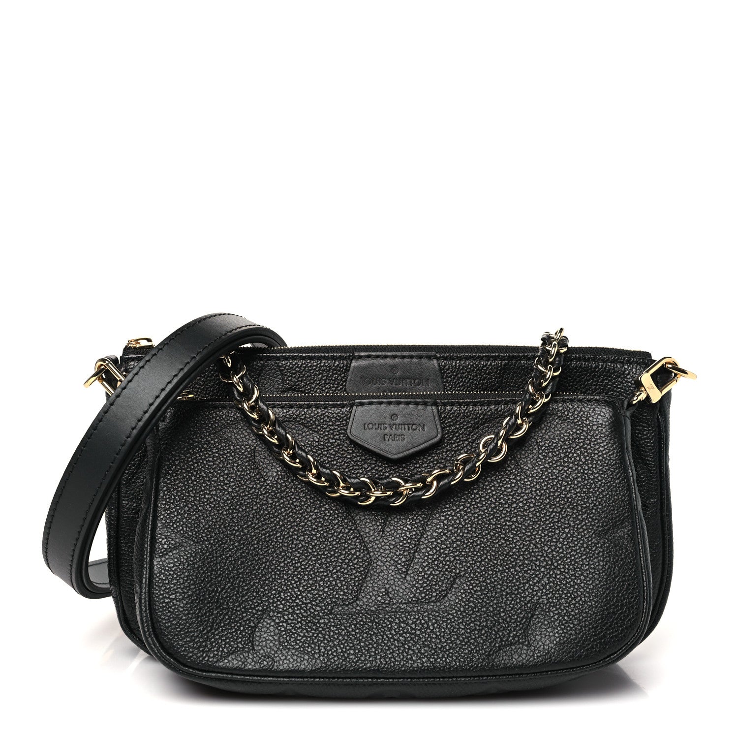 Louis Vuitton Empreinte Monogram Giant Multi Pochette Accessories Black 1 of 10