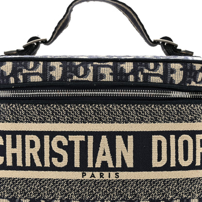 Christian Dior Oblique Diortravel Vanity Case Blue 5 of 11