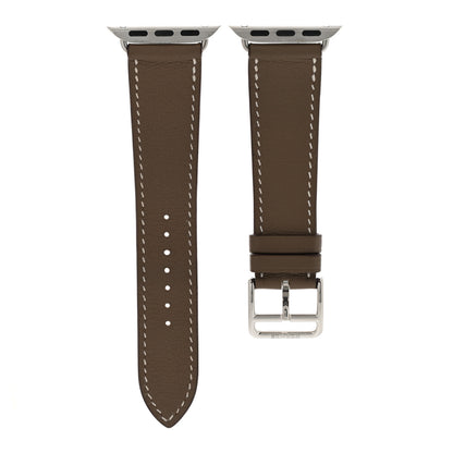 Hermes Swift 41mm Apple Watch Single Tour Band Etoupe 1 of 8
