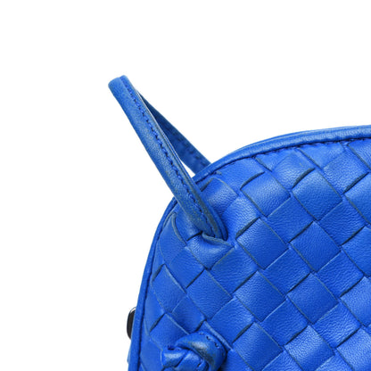 Bottega Veneta Nappa Intrecciato Pillow Crossbody Messenger Signal Blue 27 of 31