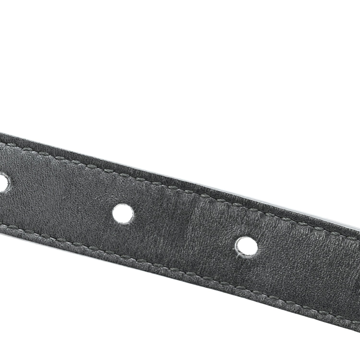 Gucci Calfskin Double G 20mm Belt 85 34 Black 6 of 6