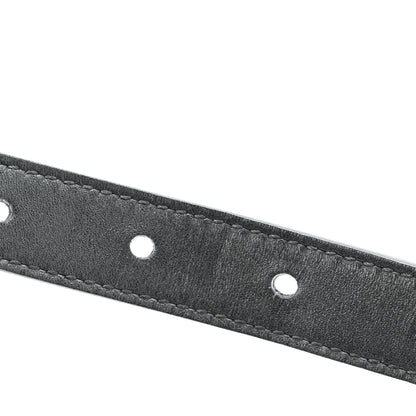 Gucci Calfskin Double G 20mm Belt 85 34 Black 6 of 6