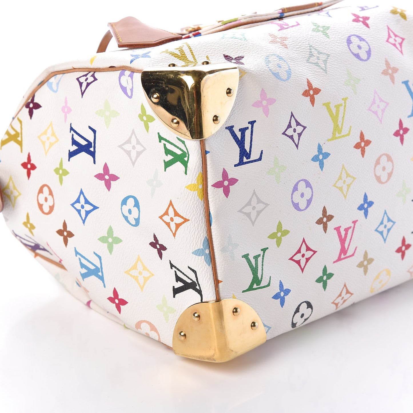 Monogram Multicolor Speedy 30 White