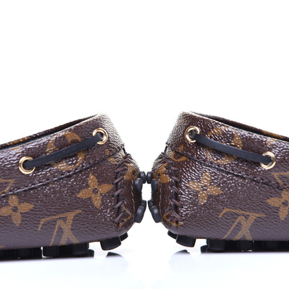 Louis Vuitton Patent Reverse Monogram Gloria Loafers 39 12 of 13