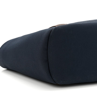 Hermes Toile Sac De Pansage Groom Bleu Navy Feu 11 of 12