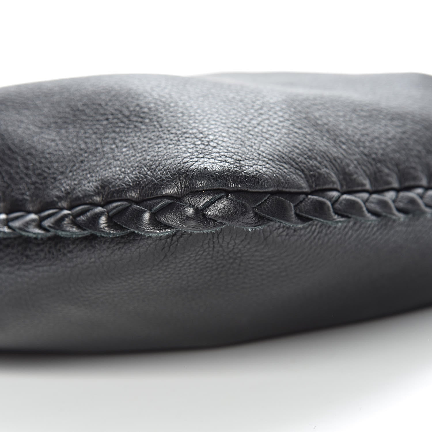 Bottega Veneta Cervo Braided Small Veneta Hobo Black 8 of 9