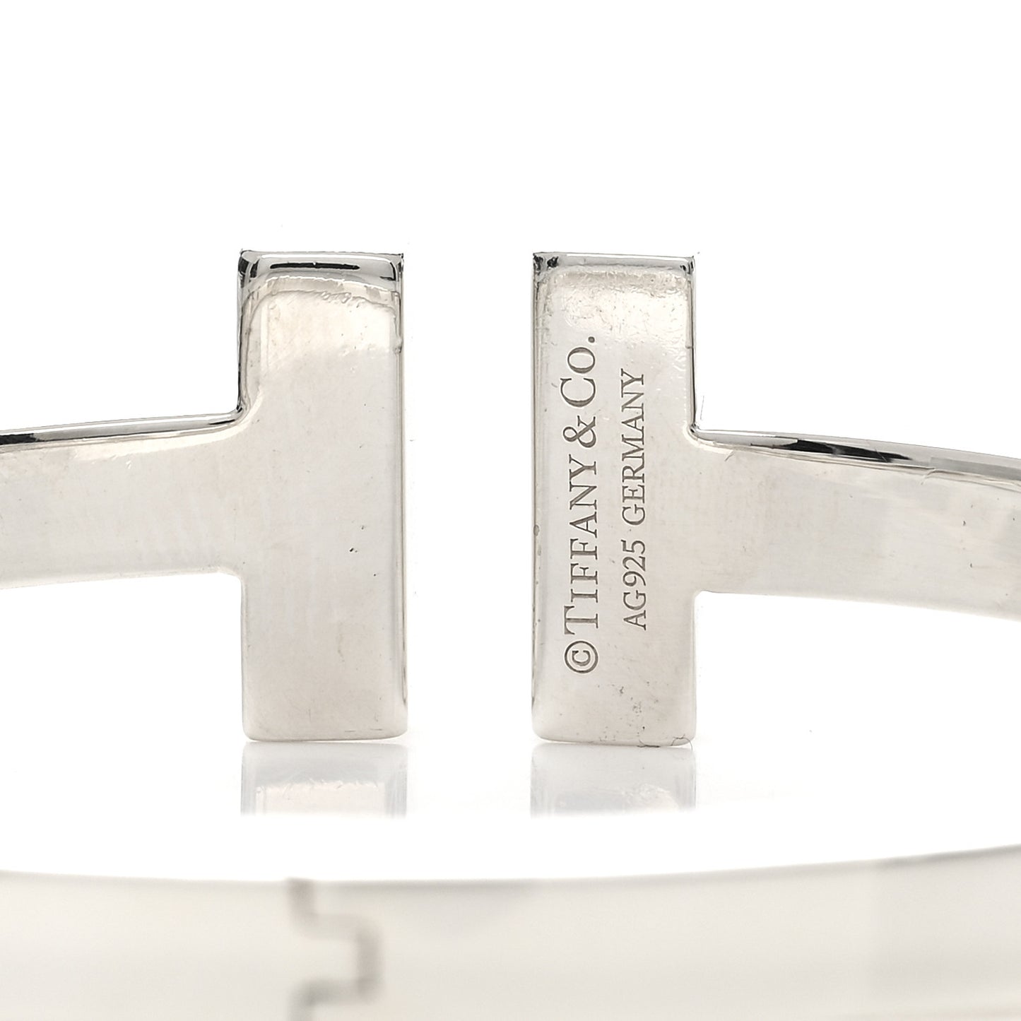 Sterling Silver T Square Bracelet