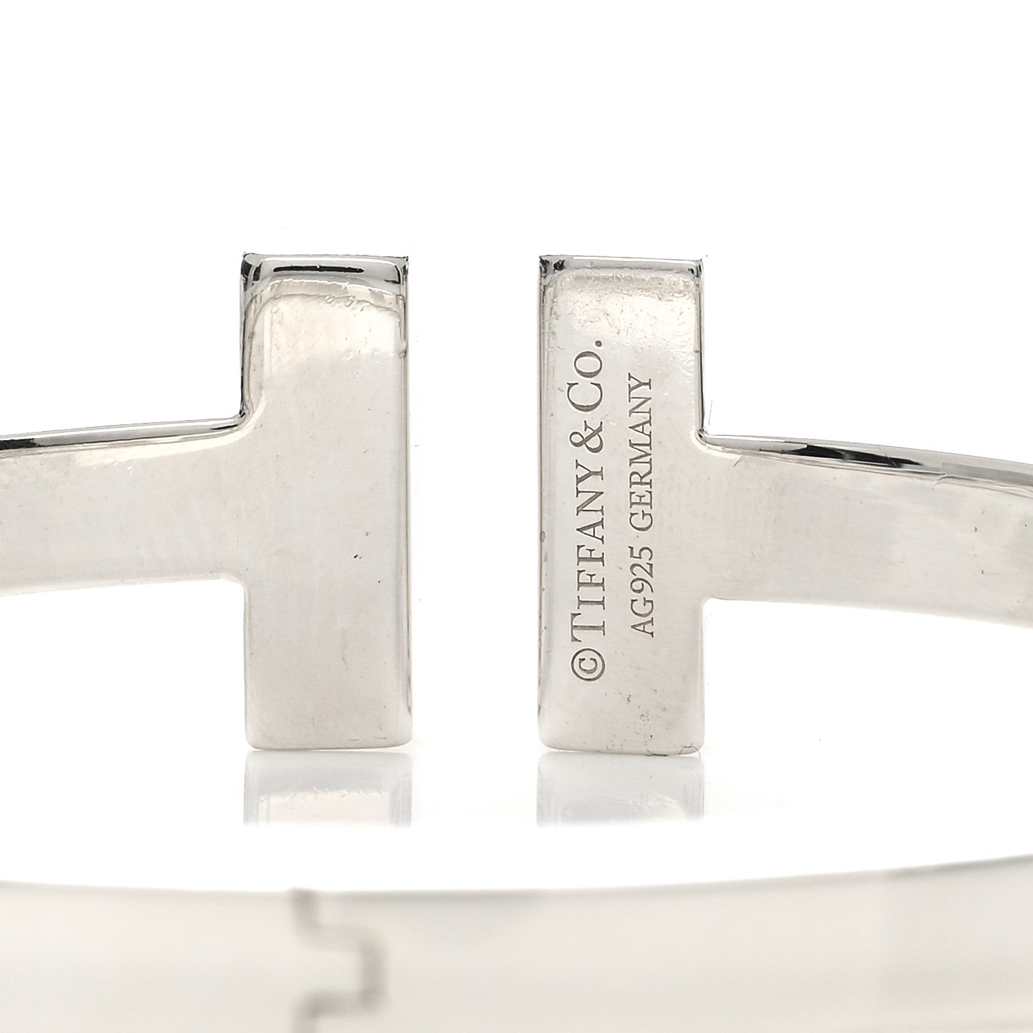 Tiffany Sterling Silver T Square Bracelet 3 of 3