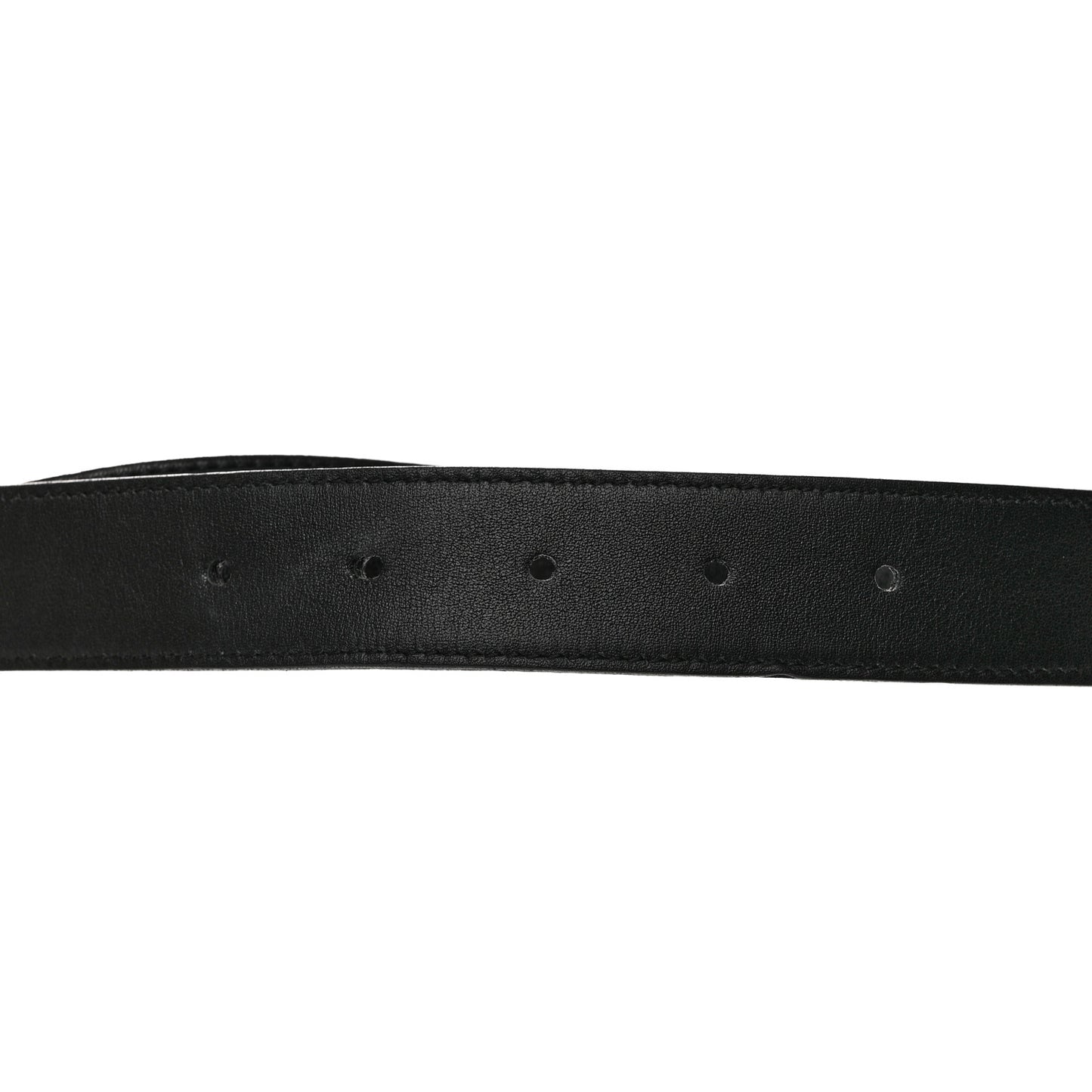Calfskin Heart Belt 75 30 Black