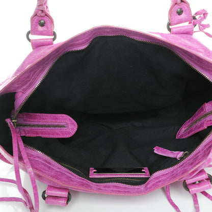 Balenciaga Agneau Classic Hardware City Magenta 6 of 13