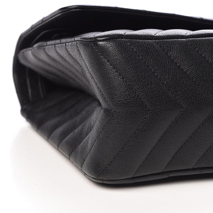 Chanel Sheepskin Chevron Quilted 2.55 Reissue 226 Flap So Black 9 of 14