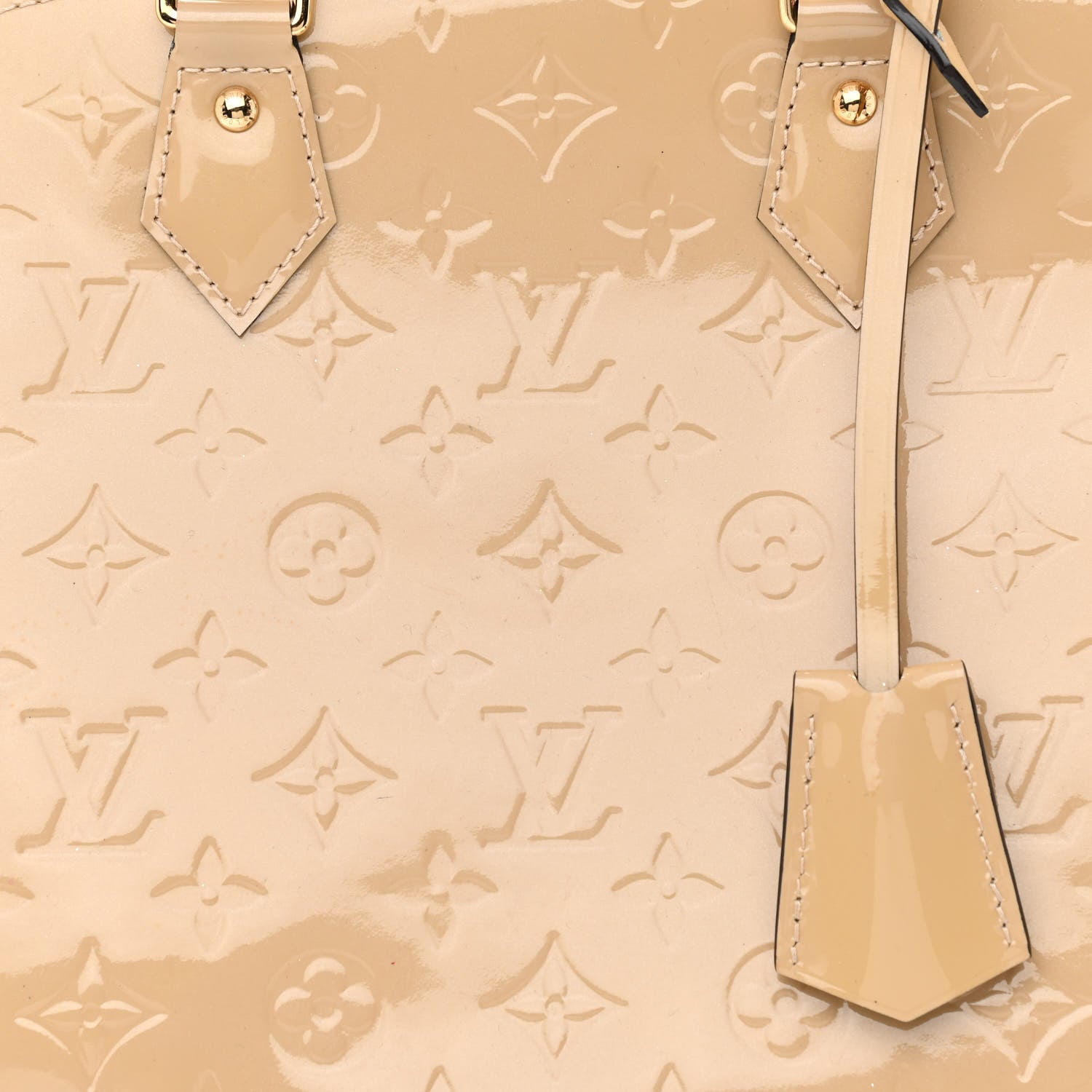 Louis Vuitton Vernis Alma MM Dune 9 of 11