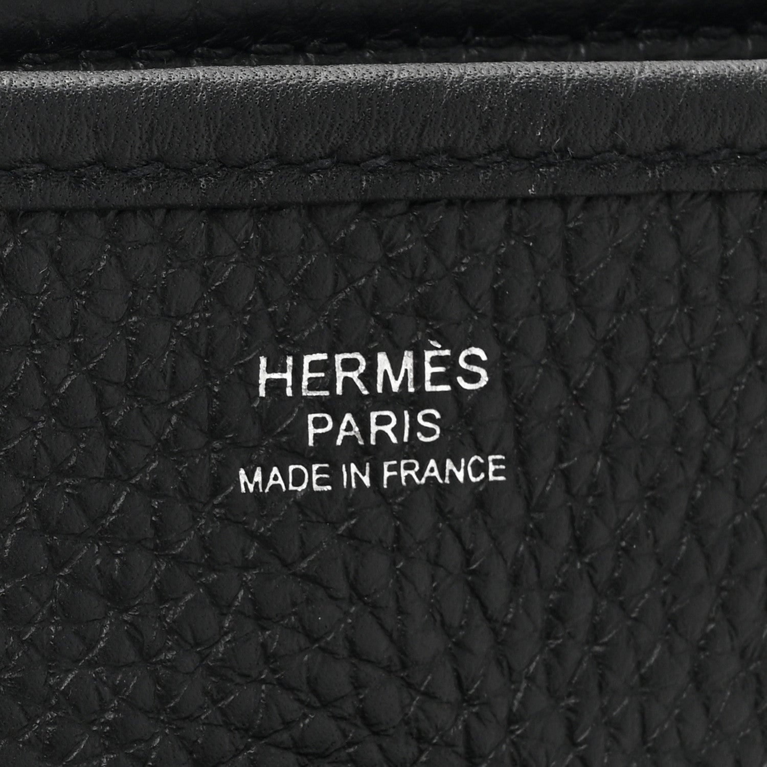 Hermes Taurillon Clemence EVELYNE III PM Bleu Nuit 6 of 12