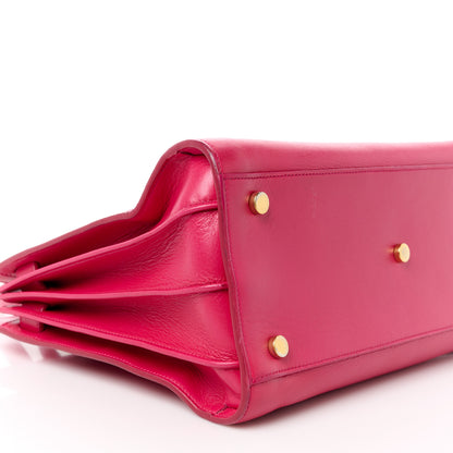 Saint Laurent Calfskin Small Sac De Jour Lipstick Pink 12 of 16
