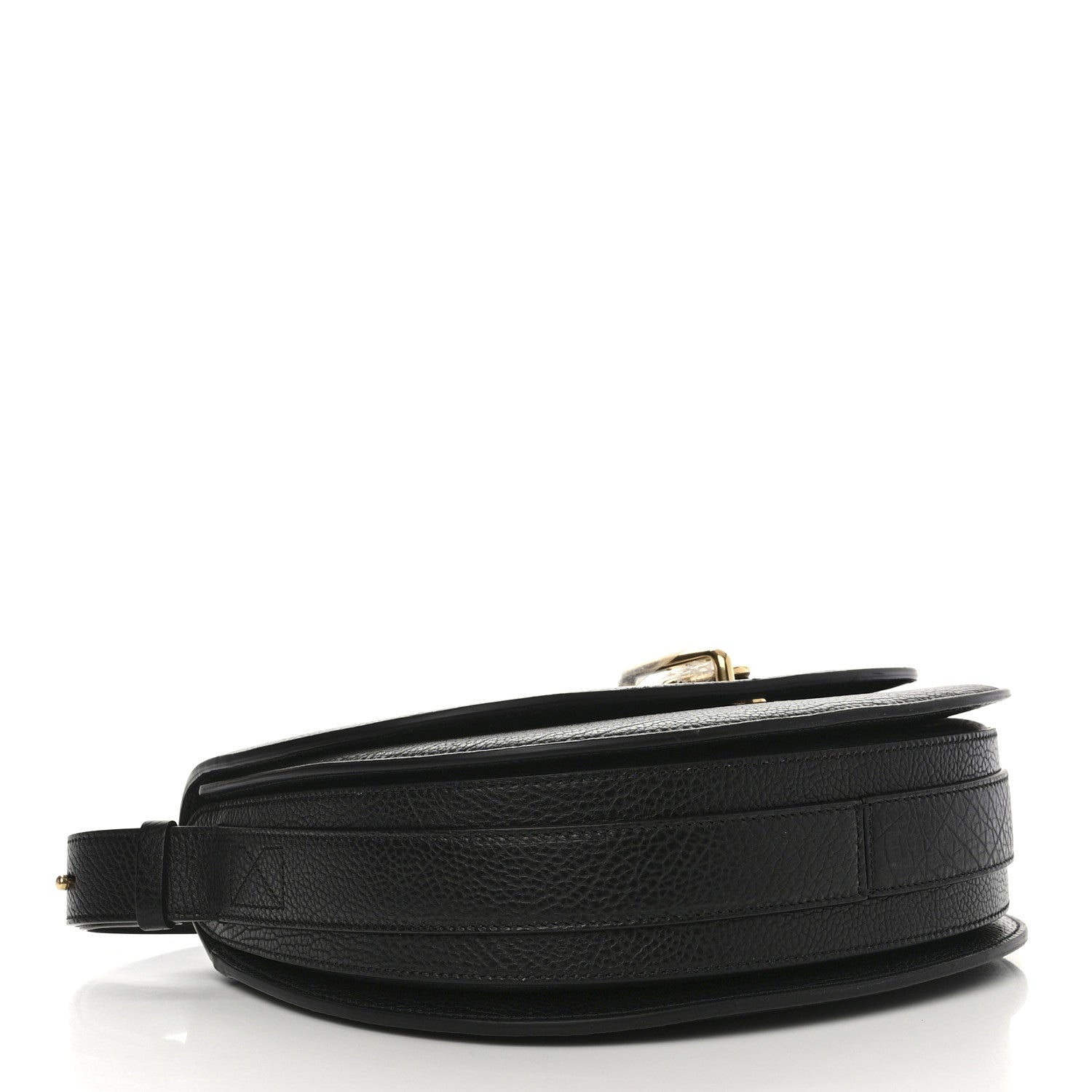Burberry Calfskin Small Rocking Horse Crossbody Black 4 of 10