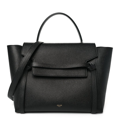 Celine Grained Calfskin Mini Belt Bag Black 1 of 11
