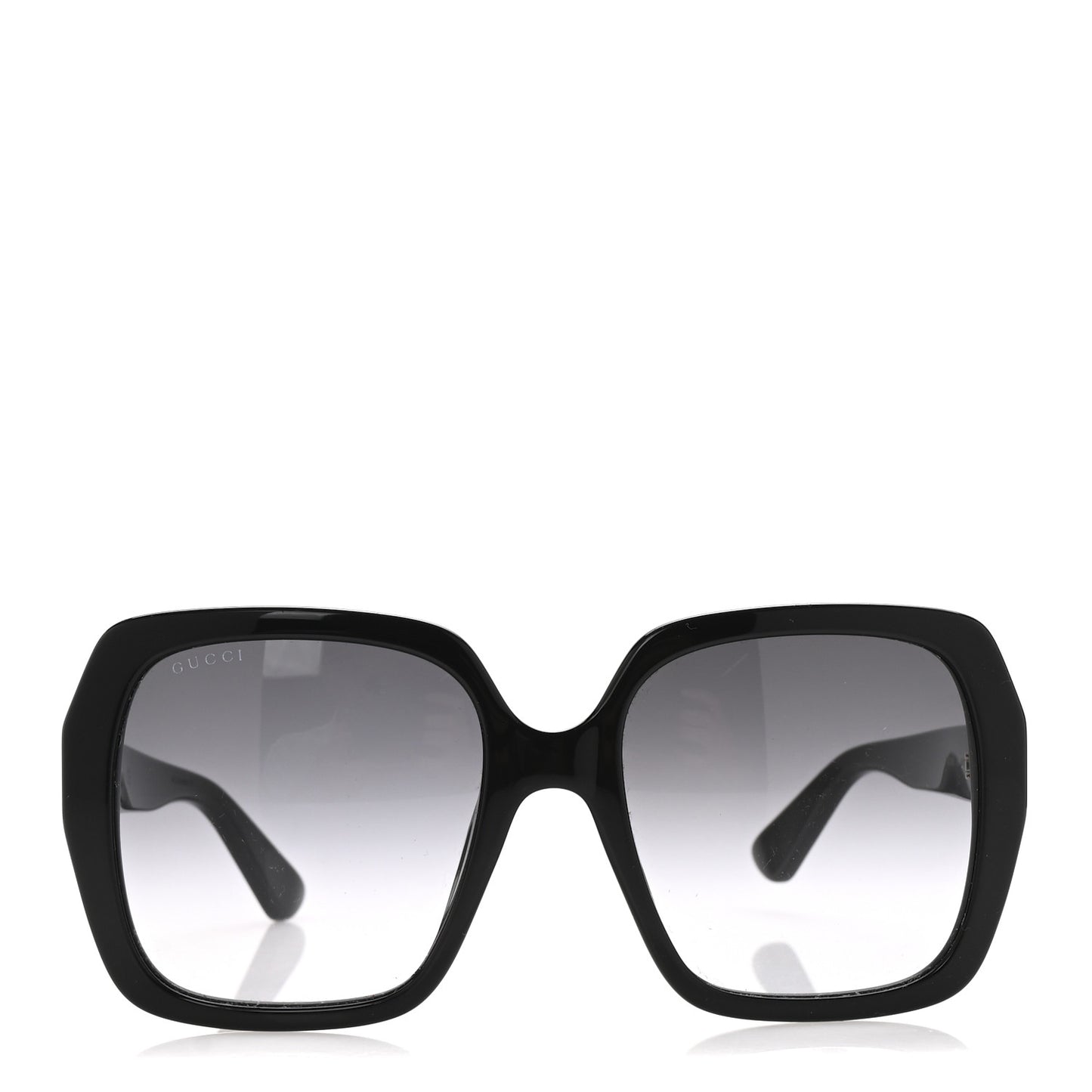 Acetate Square Frame GG0096S Sunglasses Black
