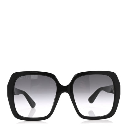 Gucci Acetate Square Frame GG0096S Sunglasses Black 2 of 8