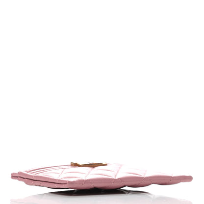 Chanel Metallic Lambskin Quilted Boy Card Holder Pink 4 of 8