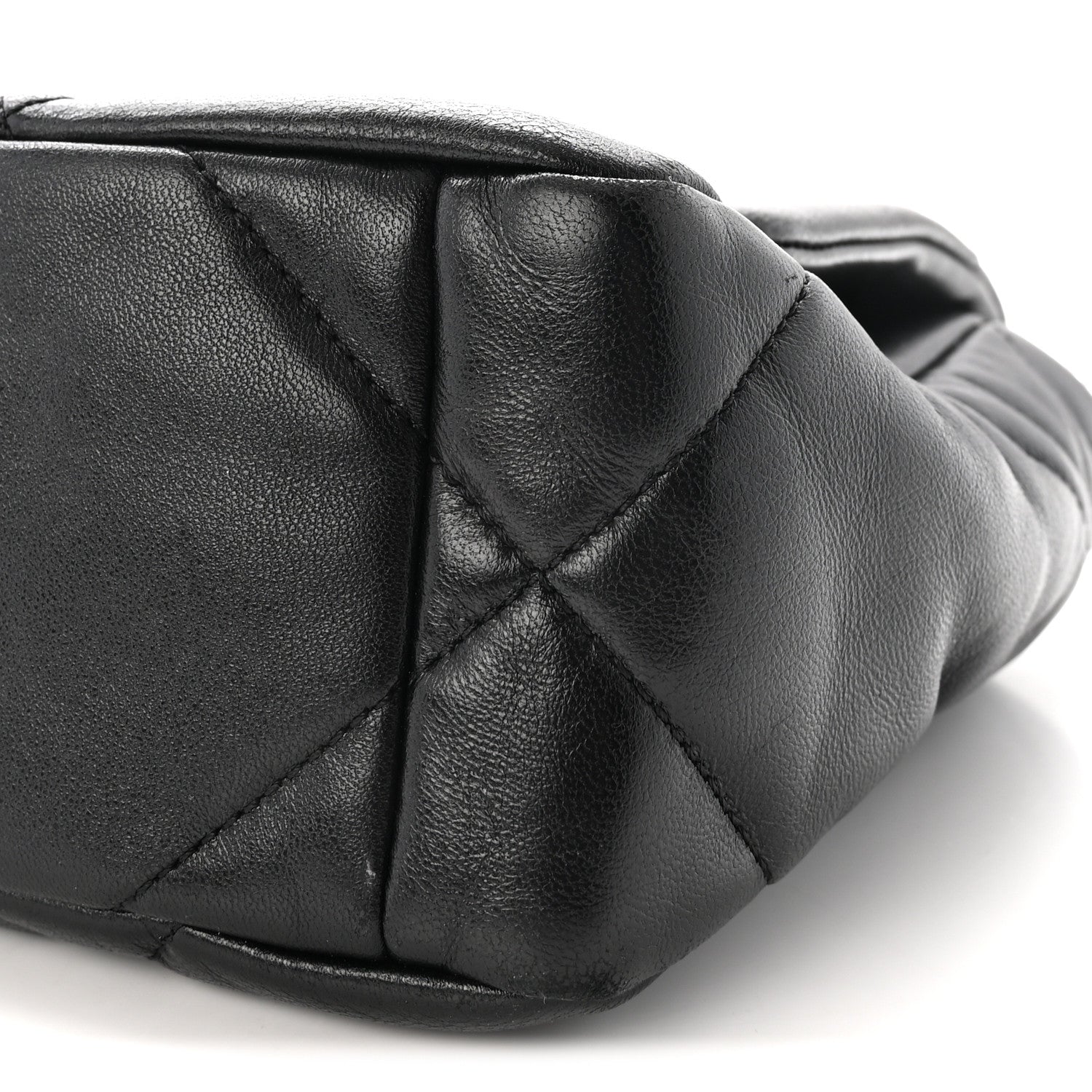 Chanel Lambskin Quilted Medium Chanel 19 Flap Black 10 of 10