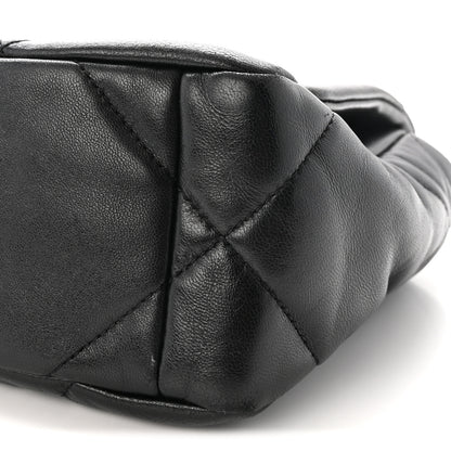 Chanel Lambskin Quilted Medium Chanel 19 Flap Black 10 of 10