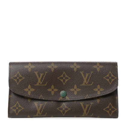 Louis Vuitton Monogram Emilie Wallet Vert 1 of 8