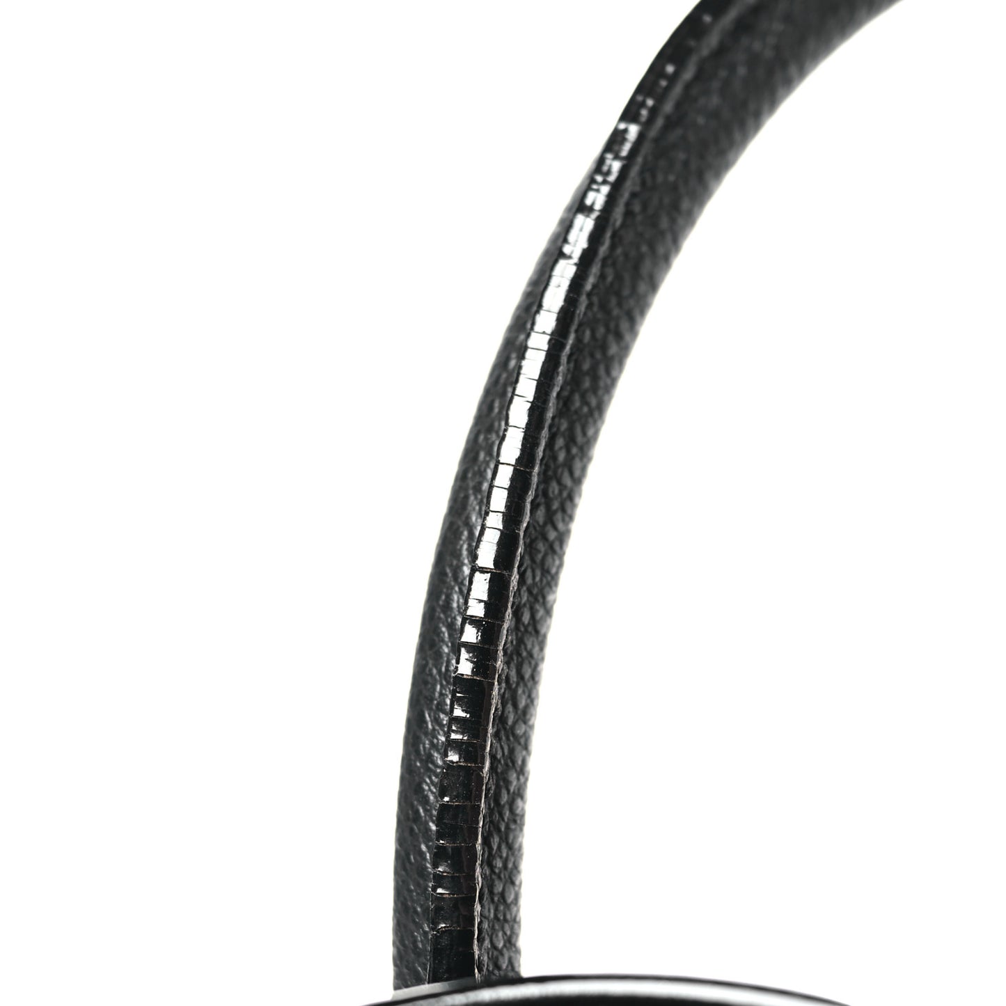 Grained Calfskin Baby Sac De Jour Black