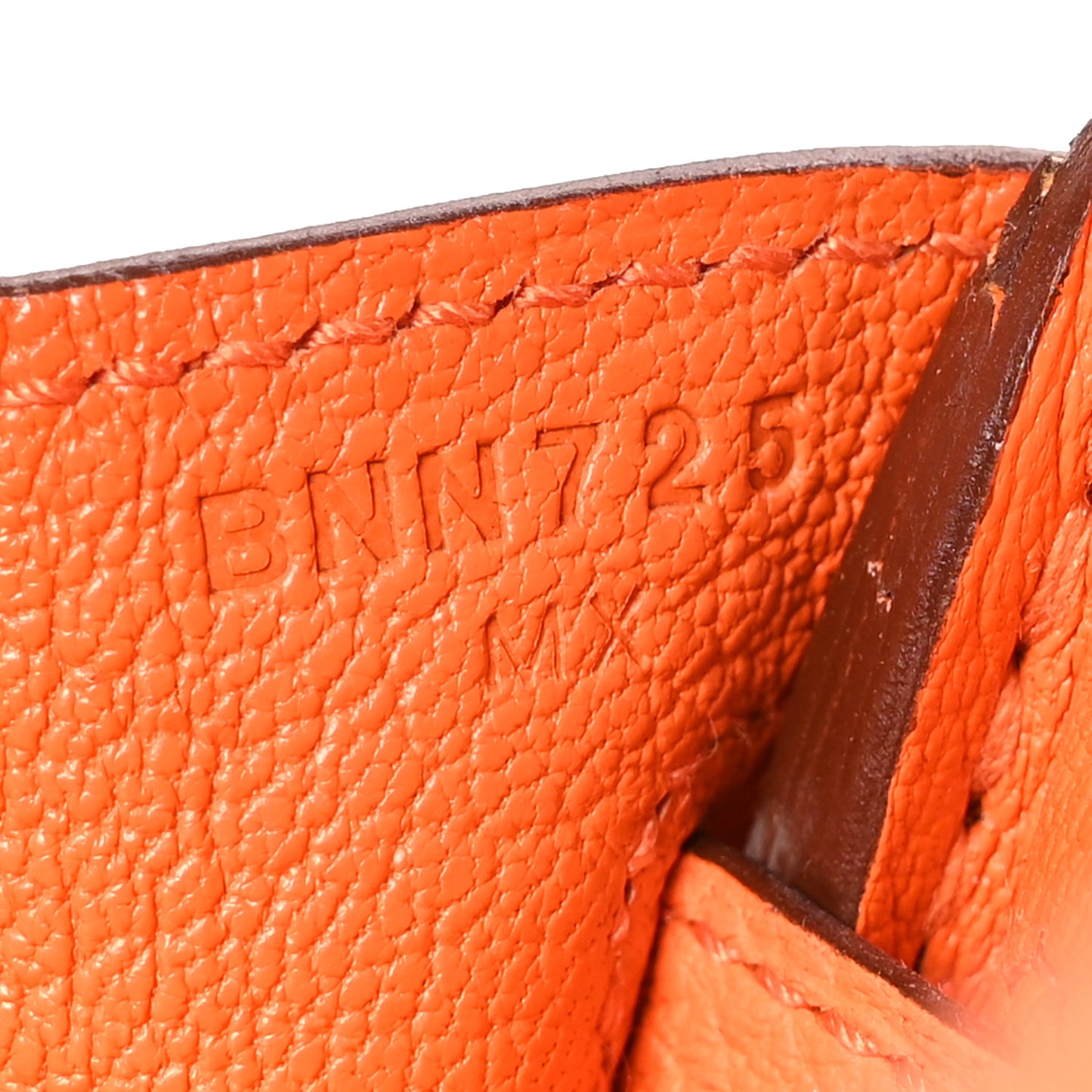 Togo Birkin 25 Orange Minium