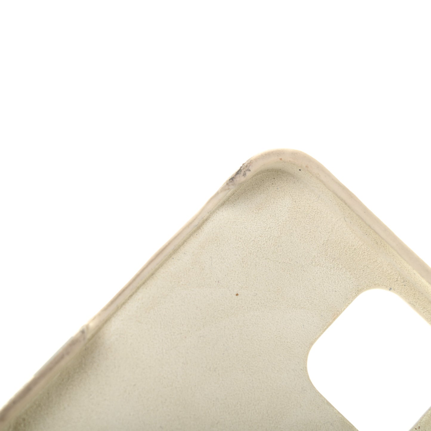 Calfskin Toile De Jouy iPhone 12 Pro Case Grey