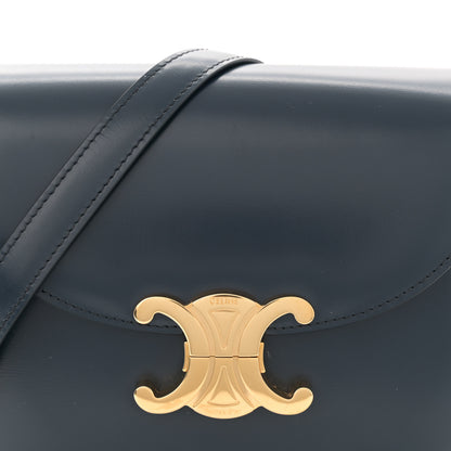 Celine Shiny Calfskin Teen Besace Navy Blue 8 of 12