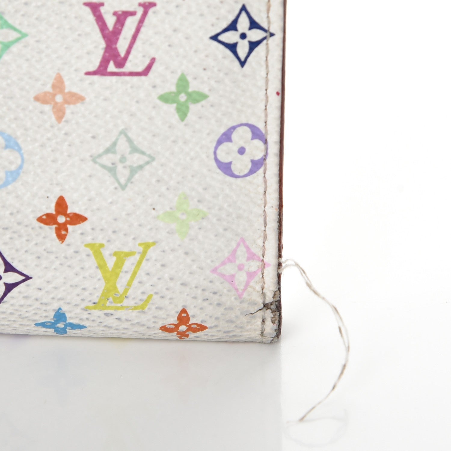 Louis Vuitton Monogram Multicolor Insolite Wallet White Eglantine 8 of 16