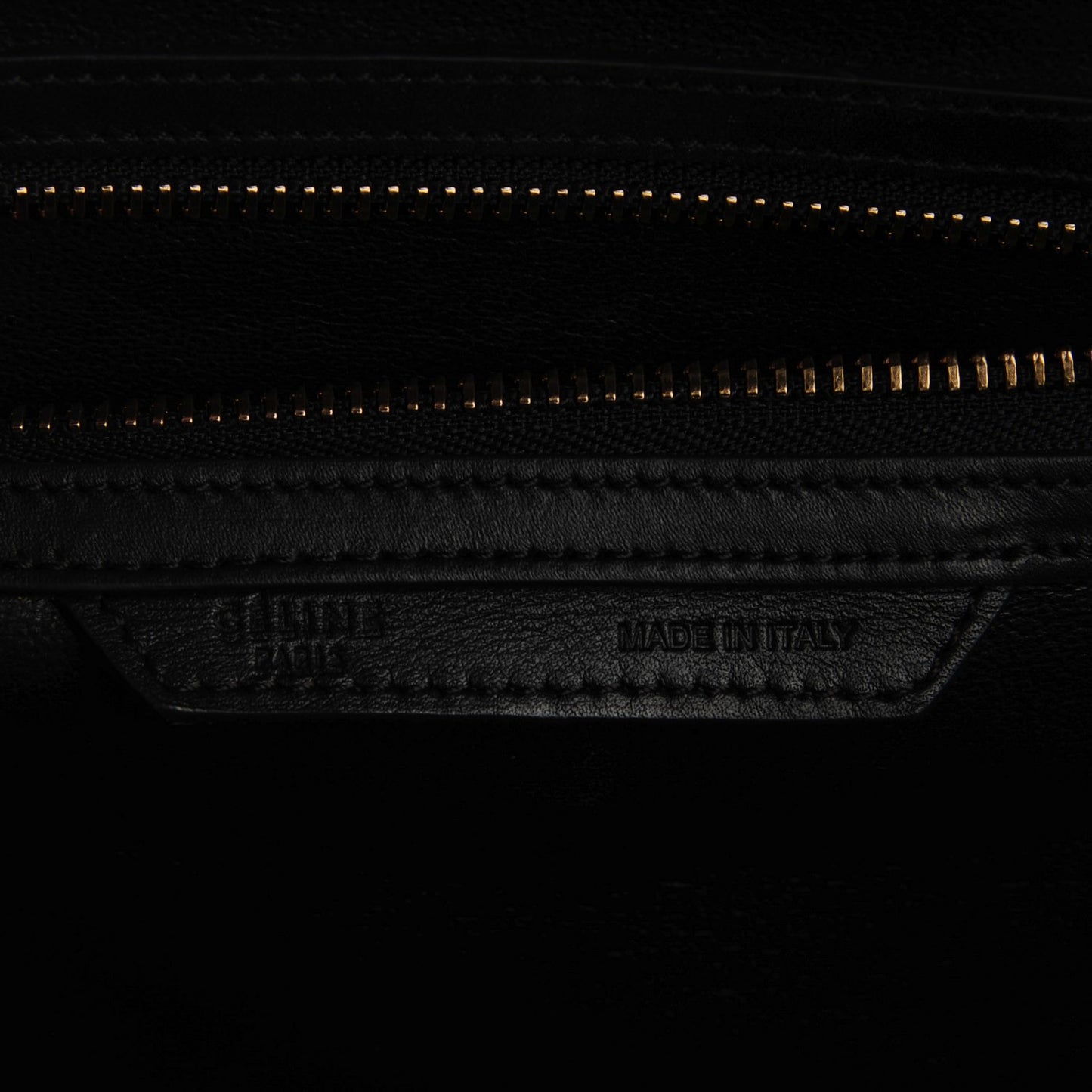 Smooth Calfskin Micro Luggage Black