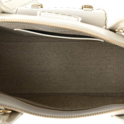 Chloe Calfskin Linen Medium Edith White 5 of 12