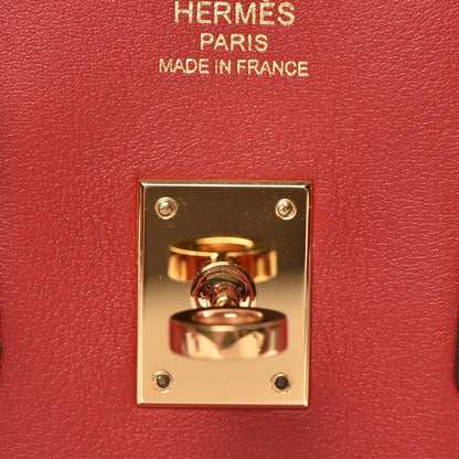 Hermes Swift Birkin 25 Vermillion 13 of 29