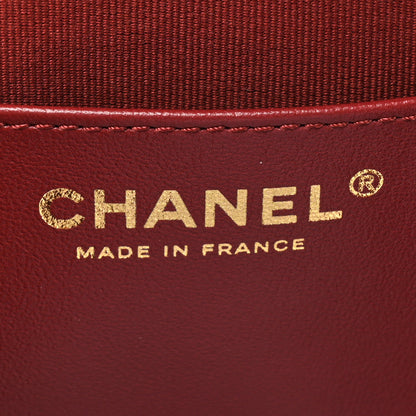 Chanel Lambskin Quilted CC In Love Heart Bag Black 6 of 10