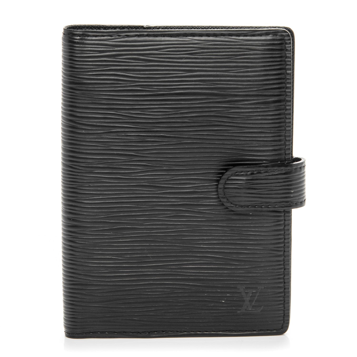 Louis Vuitton Epi Small Ring Agenda Cover Black 1 of 7