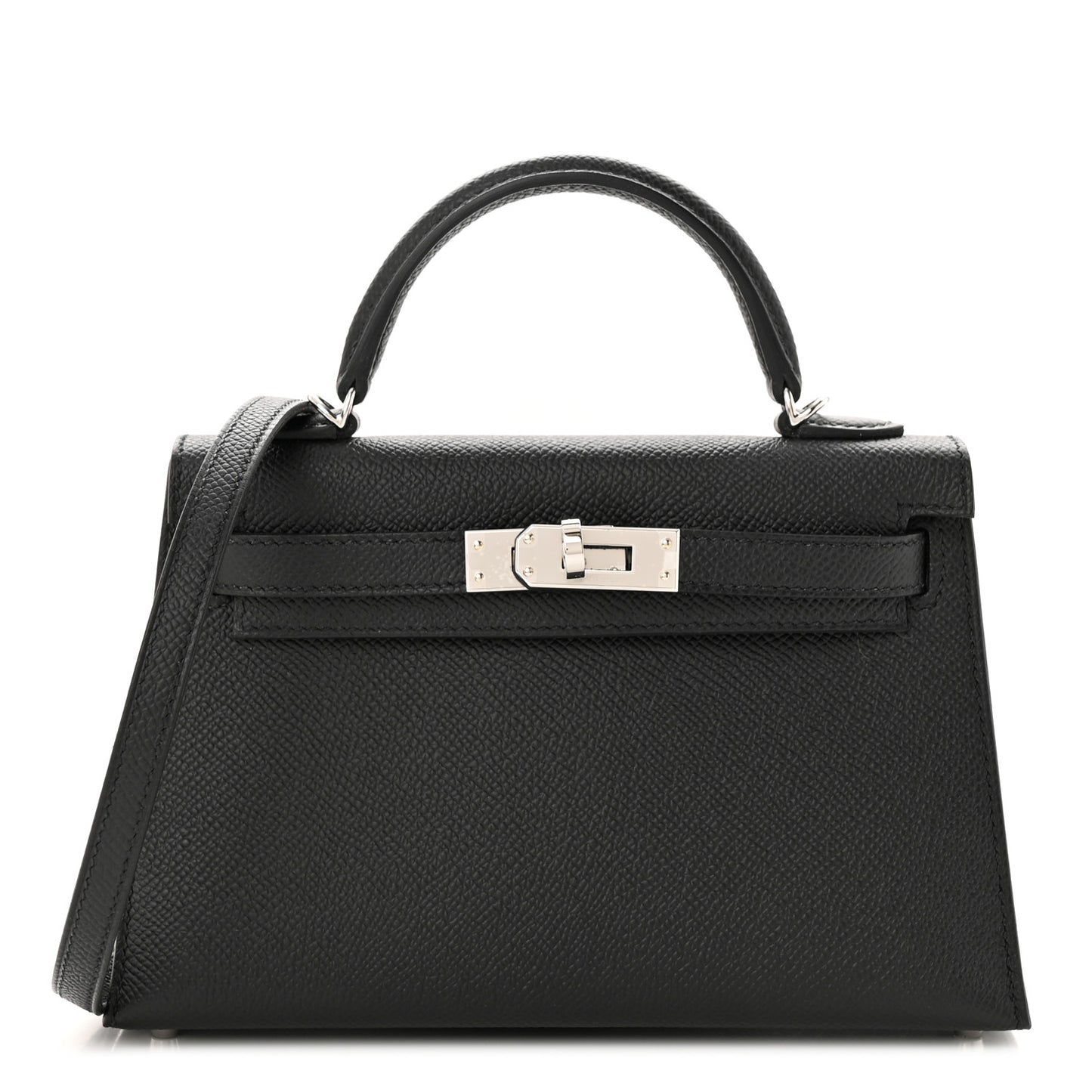 Epsom Mini Kelly Sellier 20 Black