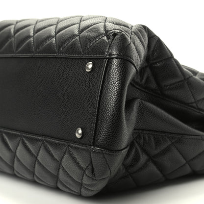 Chanel Caviar Quilted City Shopping Tote Black 7 of 8