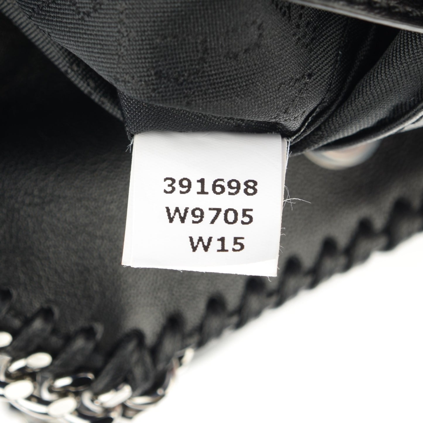 Alter Nappa Embossed Tiny Star Falabella Tote Black